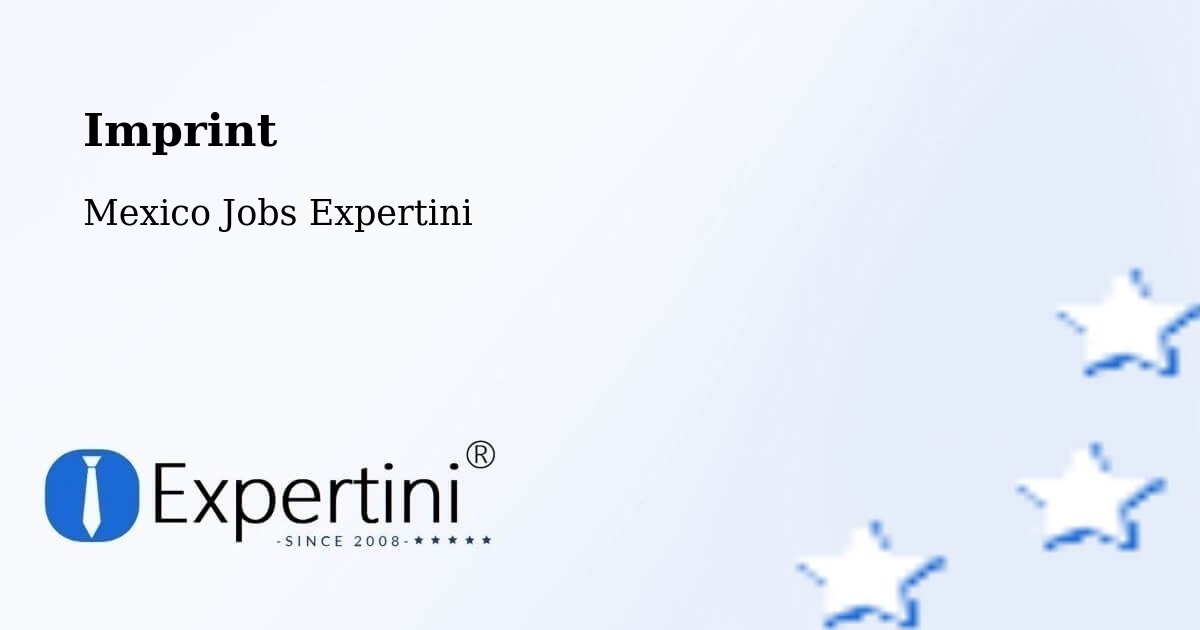 Imprint – Yustis - Mexico Jobs Expertini